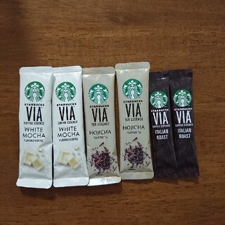 スターバックスコーヒー(Starbucks Coffee)の【hiyahiya様専用】STARBUCKS VIA 6本セット(コーヒー)