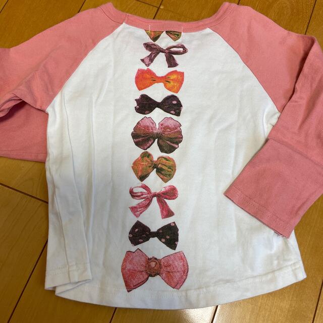 Mon chouchou(モンシュシュ)のキッズ　ロンＴ キッズ/ベビー/マタニティのキッズ服女の子用(90cm~)(Tシャツ/カットソー)の商品写真