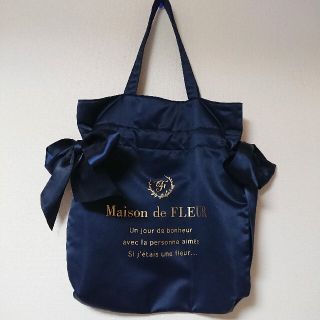 メゾンドフルール(Maison de FLEUR)のメゾンドフルール ダブルリボントートバッグ(トートバッグ)