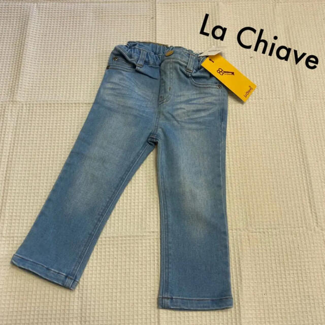 キムラタン(キムラタン)の新品！！90⚘⚘⚘ラキエーベ　La Chiave キムラタン●デニムパンツ キッズ/ベビー/マタニティのキッズ服男の子用(90cm~)(パンツ/スパッツ)の商品写真