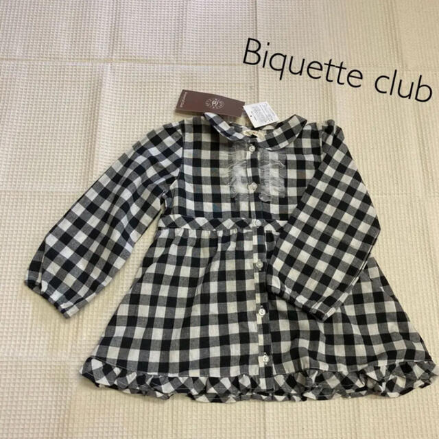 Biquette Club(ビケットクラブ)の新品！！110⚘⚘⚘Biquetteclub キムラタン●ワンピース チュニック キッズ/ベビー/マタニティのキッズ服女の子用(90cm~)(Tシャツ/カットソー)の商品写真