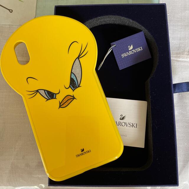 SWAROVSKI(スワロフスキー)のLooney Tunes トゥイーティー iPhone XR ケース スマホ/家電/カメラのスマホアクセサリー(iPhoneケース)の商品写真