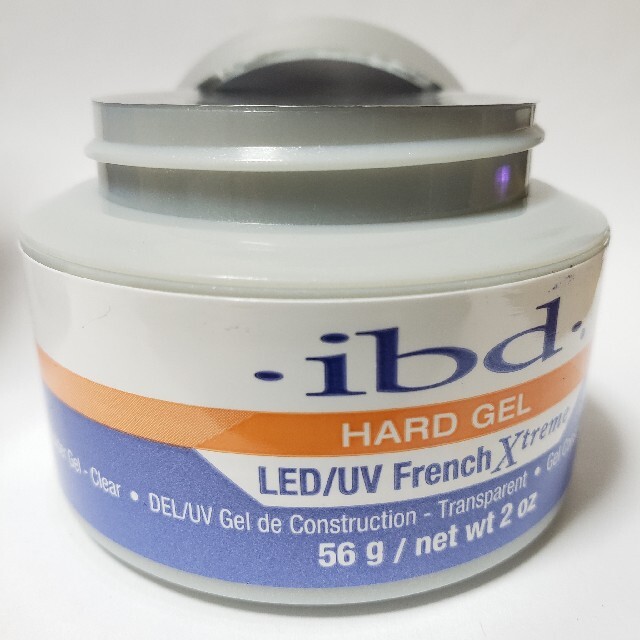 IBD LED/UV フレンチエクストリーム クリアジェル 56gアメリカ製。