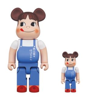 メディコムトイ(MEDICOM TOY)のBE＠RBRICK ペコちゃん　100％ ＆ 400％　 ベアブリック(ぬいぐるみ/人形)