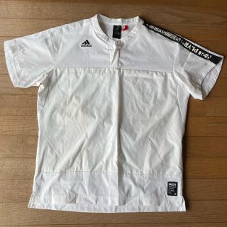 アディダス(adidas)の半袖プルオーバージャケット(ウェア)