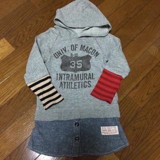 エフオーキッズ(F.O.KIDS)のF.O KIDS スエットワンピース☆100(ワンピース)