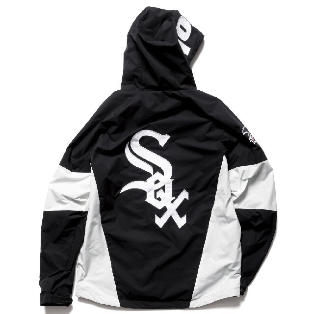 F.C.Real Bristol MLB JACKET WHITE SOX XLナイロンジャケット