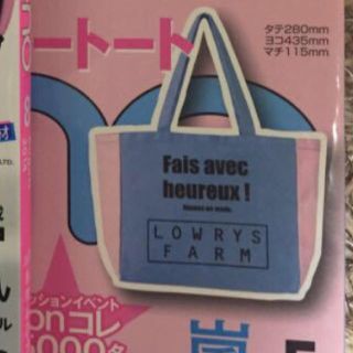 レプシィムローリーズファーム(LEPSIM LOWRYS FARM)のnonno 2013年5月号付録(トートバッグ)