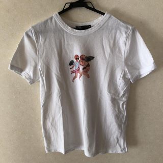 ZARA エンジェルTシャツ(Tシャツ(半袖/袖なし))