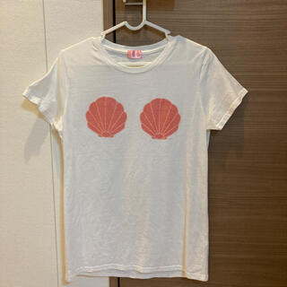 貝殻 Tシャツ かわいい マーメイド(Tシャツ(半袖/袖なし))