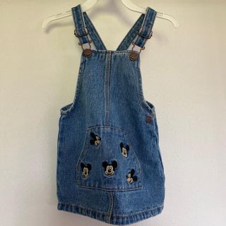 ザラキッズ(ZARA KIDS)の値下げ中　ZARA ベビー　キッズ　デニム　スカート　サロペット　(スカート)