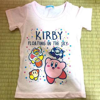 バンダイ(BANDAI)の（110cm）星のカービィTシャツ_ピンク(Tシャツ/カットソー)