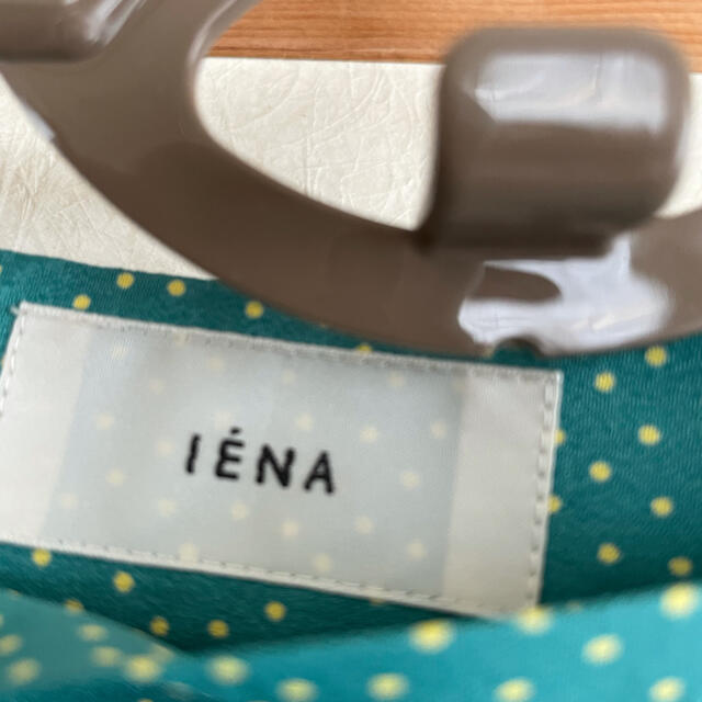 IENA(イエナ)の美品❣️IENA ピンドットプリント プリーツスカート レディースのスカート(ロングスカート)の商品写真