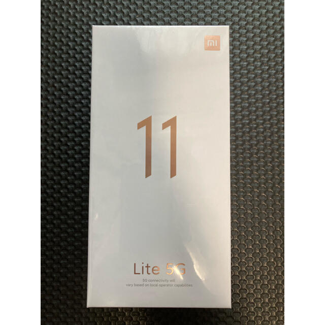 【新品未開封】Mi 11 Lite 5G  Truffle Black