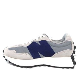 ニューバランス(New Balance)のニューバランスMS327FC ランニング ナイロン US6 24 グレー 紫 (スニーカー)