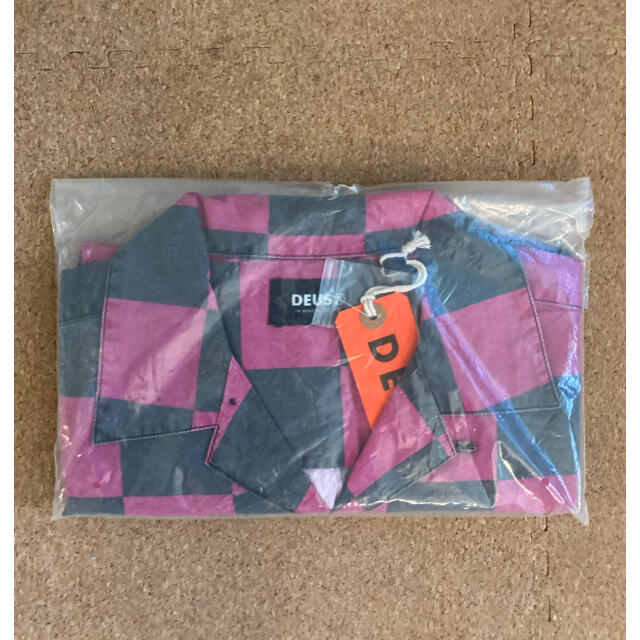 XL DEUS チェッカー柄 半袖シャツ キムタク着