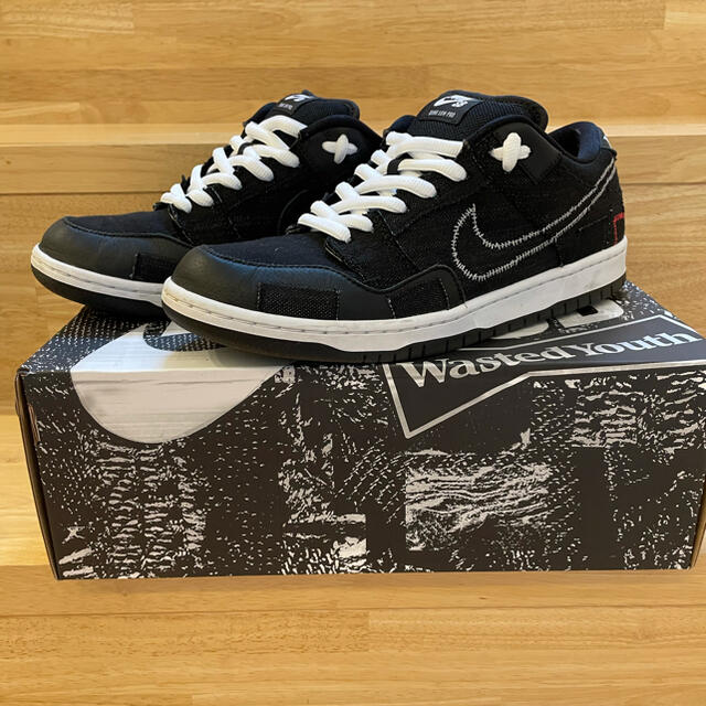 メンズNIKE SB wasted youth コラボスニーカー　スペシャルボックス