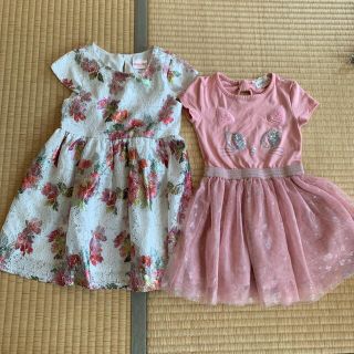 ザラ(ZARA)のアメリカ　キッズ　ワンピース　100 90 女の子(ワンピース)