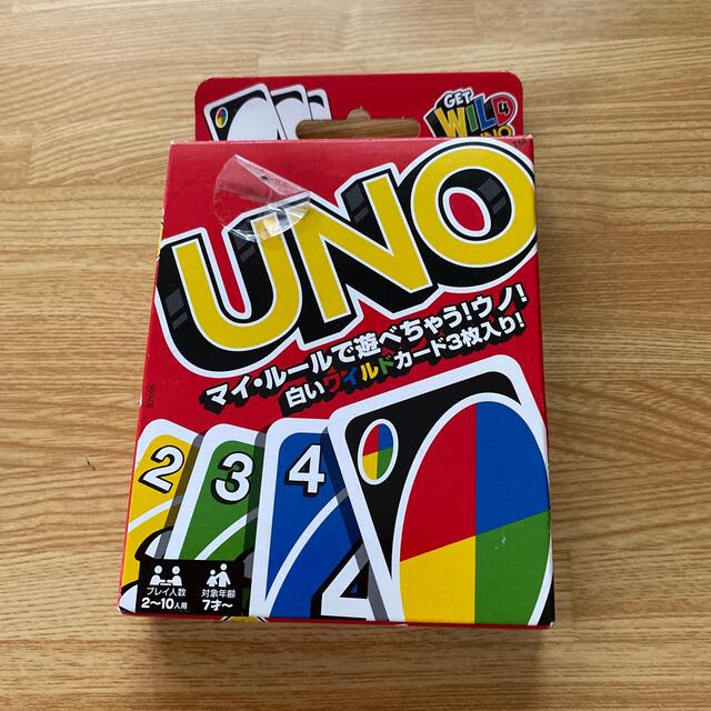 UNO(ウーノ)のマテル社　UNO カードゲーム エンタメ/ホビーのテーブルゲーム/ホビー(トランプ/UNO)の商品写真