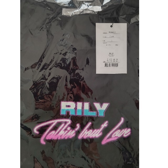 三代目 J Soul Brothers(サンダイメジェイソウルブラザーズ)のRILY ロゴTシャツ Black size L　今市隆二 エンタメ/ホビーのタレントグッズ(ミュージシャン)の商品写真