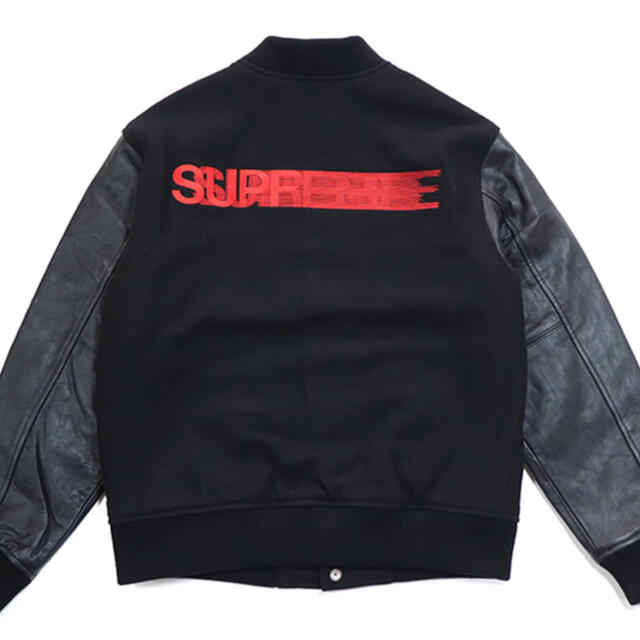 supreme motion logo varsity jacket M