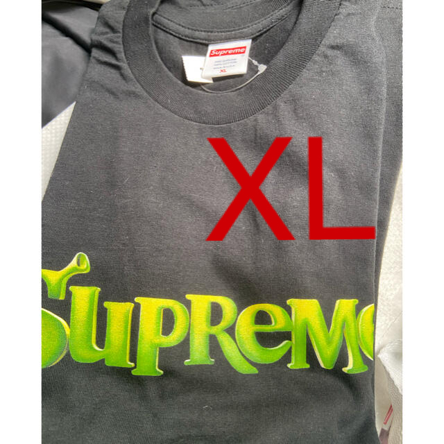 supreme shrek Tシャツ　黒　XLTシャツ/カットソー(半袖/袖なし)