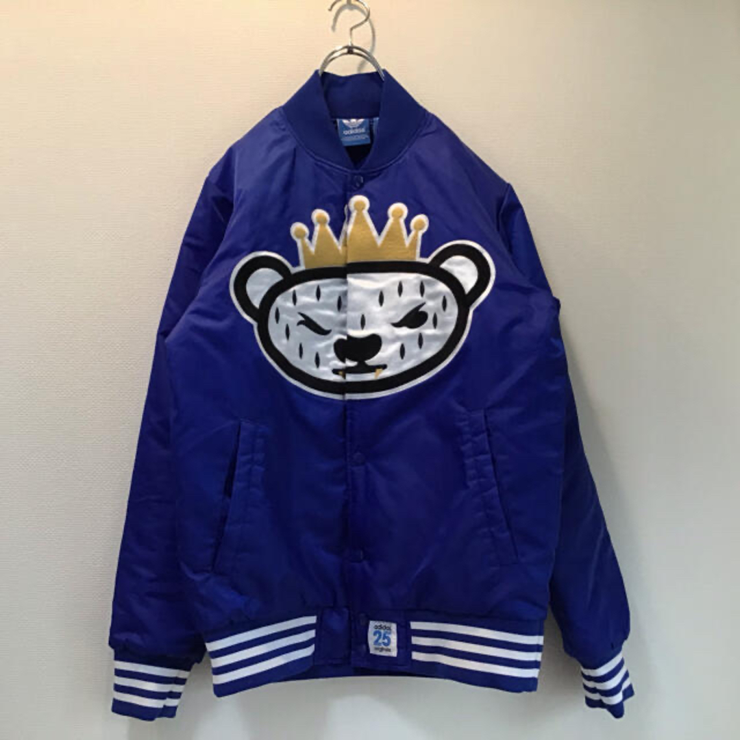 adidas - adidas NIGO アディダス スタジャン M ブルー 青 クマ adidas - adidas NIGO アディダス スタジャン M ブルー 青 クマ