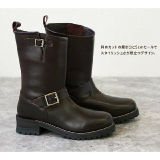 新品送料無料♪超人気☆本格本革☆ロングエンジニアブーツ 26の通販 by