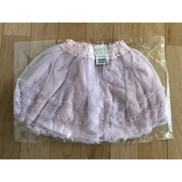 mezzo piano(メゾピアノ)のメゾピアノ　コート　スカート　2点セット　新品 キッズ/ベビー/マタニティのキッズ服女の子用(90cm~)(ジャケット/上着)の商品写真