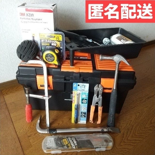 DIY・作業工具13点セット トラスコ中山 コメロン 3M 工具箱