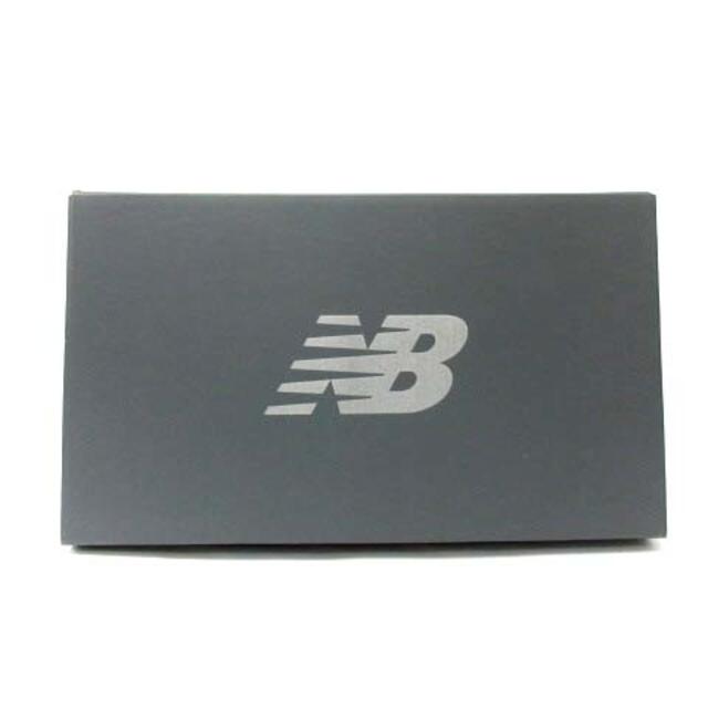 New Balance(ニューバランス)のニューバランス スニーカー シューズ レースアップ ロゴ 23.5cm 白 黒 レディースの靴/シューズ(スニーカー)の商品写真