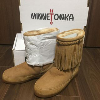 ミネトンカ(Minnetonka)の【新品】ミネトンカ minetonka ムートンブーツ(ブーツ)