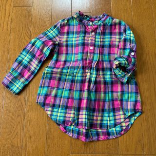 ラルフローレン(Ralph Lauren)のラルフローレン　チェックチュニック(Tシャツ/カットソー)