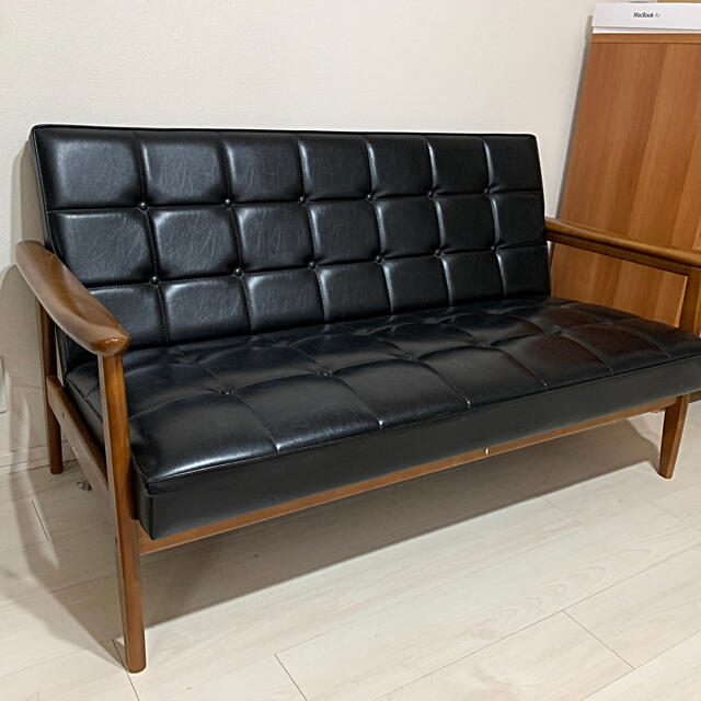 カリモク60 Kチェア 2シーター 二人掛けソファ ソファ/ソファベッド