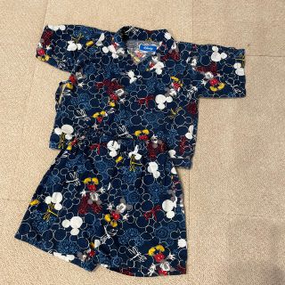 ディズニー(Disney)の美品　mickey 浴衣(甚平/浴衣)