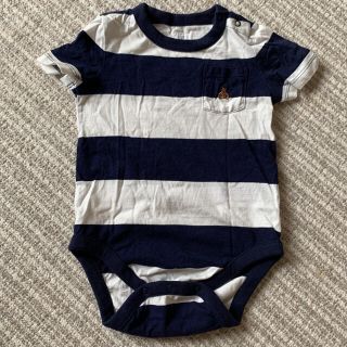 ベビーギャップ(babyGAP)のベビーギャップ　半袖　ロンパース　80cm(ロンパース)