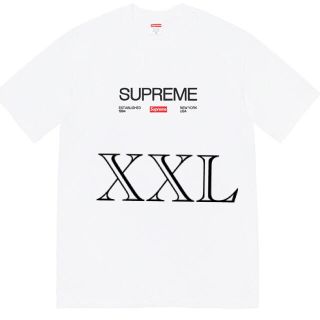 シュプリーム(Supreme)のSupreme Est. 1994 Tee 白 XXL(Tシャツ/カットソー(七分/長袖))