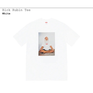 シュプリーム(Supreme)のsupreme Sサイズ 白 rick rubin tee(Tシャツ/カットソー(半袖/袖なし))