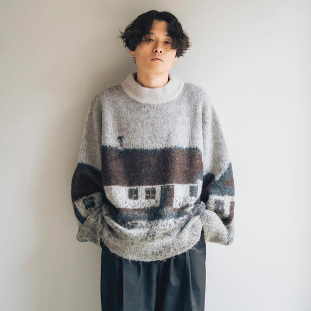 shinya kozuka 21aw 建築ニット