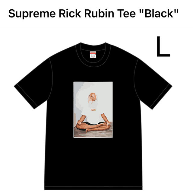 Supreme Rick Rubin Tee "Black" Lサイズ