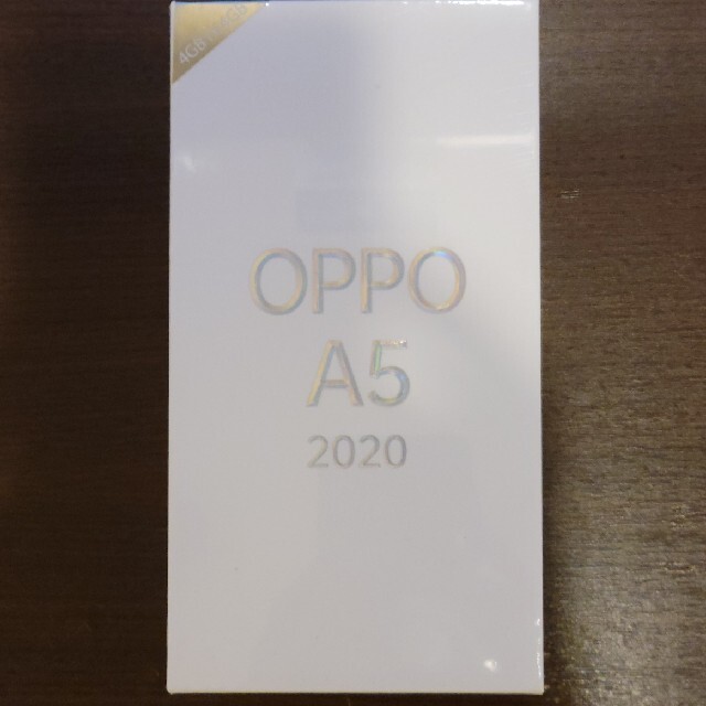 スマートフォン/携帯電話OPPO A5 ブルー 64GB 4GB モバイル 新品 青 SIMフリー