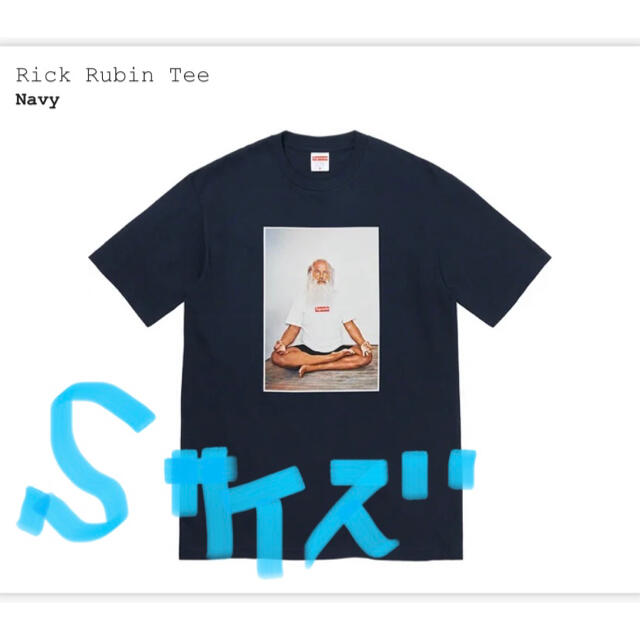 Supreme / Rick Rubin Tee Sサイズ　ネイビー　Navy