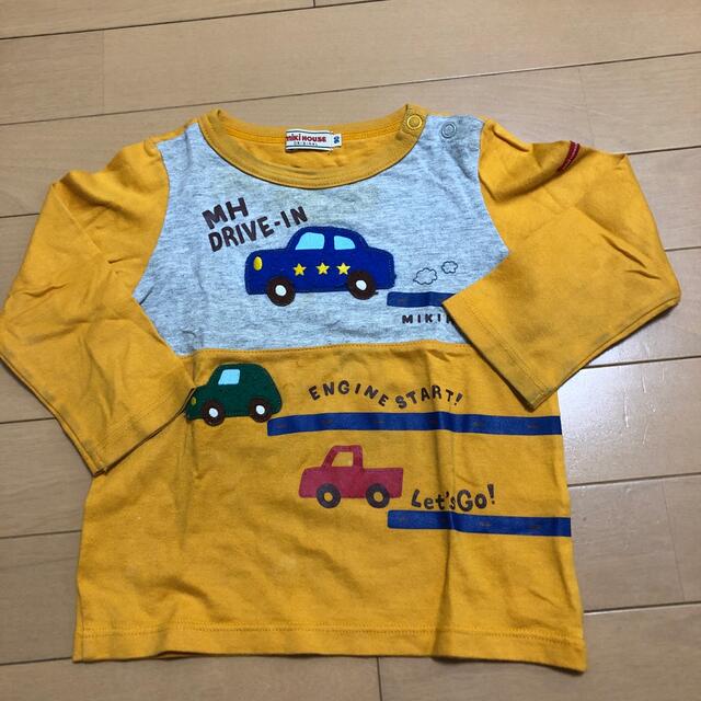 mikihouse(ミキハウス)のミキハウス 長袖カットソー キッズ/ベビー/マタニティのキッズ服男の子用(90cm~)(Tシャツ/カットソー)の商品写真