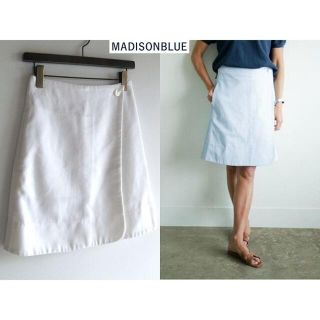 マディソンブルー(MADISONBLUE)の未使用極美品 マディソンブルー 17SS HAMATORA SKIRT 00(ひざ丈スカート)