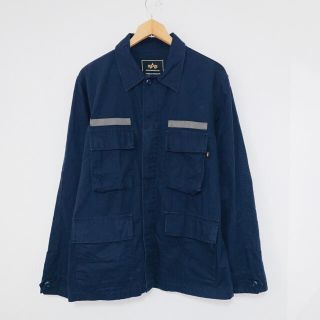 アルファインダストリーズ(ALPHA INDUSTRIES)のALPHA(USA)ビンテージミリタリーBDUジャケット(ミリタリージャケット)