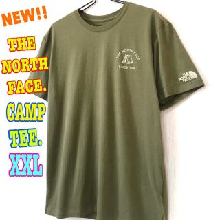 ザノースフェイス(THE NORTH FACE)のあゆさん専用 ☆ 新品 ノースフェイス キャンプ Tシャツ オリーブ  XXL(Tシャツ/カットソー(半袖/袖なし))