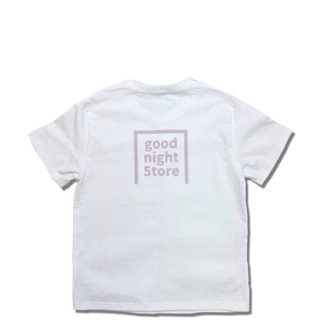 good night 5tore Tシャツ　ロゴ　ピンク 2
