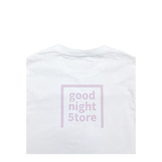 good night 5tore Tシャツ　ロゴ　ピンク(Tシャツ(半袖/袖なし))