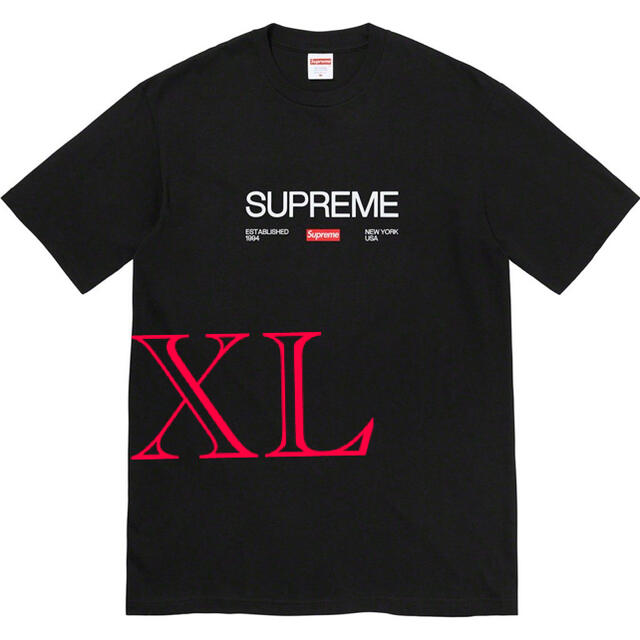 Supreme 2021fw Est. 1994 Tee XL トランプ付