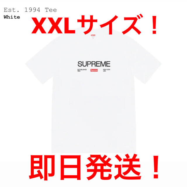 希少！Supreme Tee Est.1994 シュプリーム　boxlogo